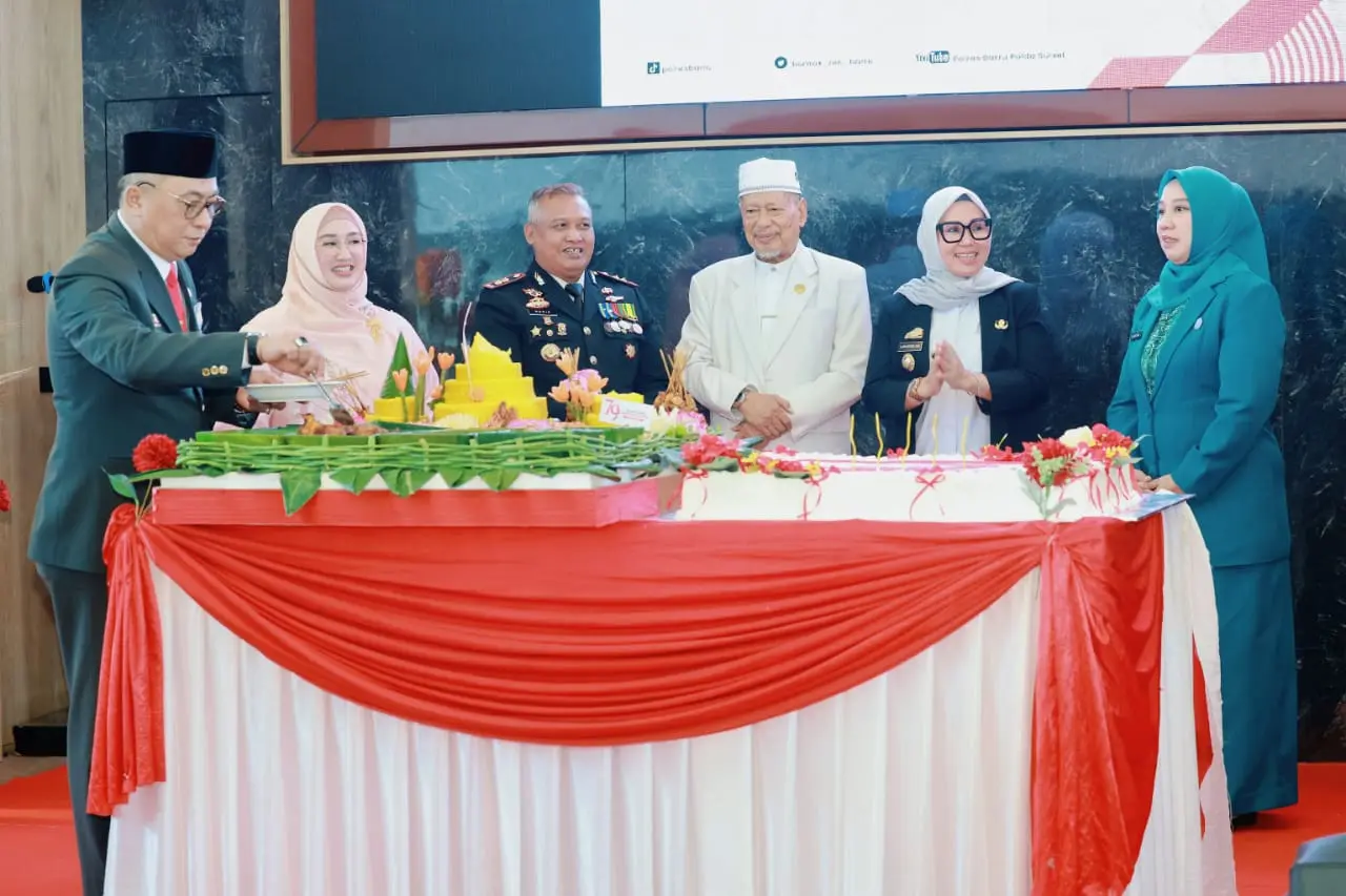 Bupati Barru Hadiri Acara Ramah Tamah Peringatan Hut Bhayangkara Ke 79