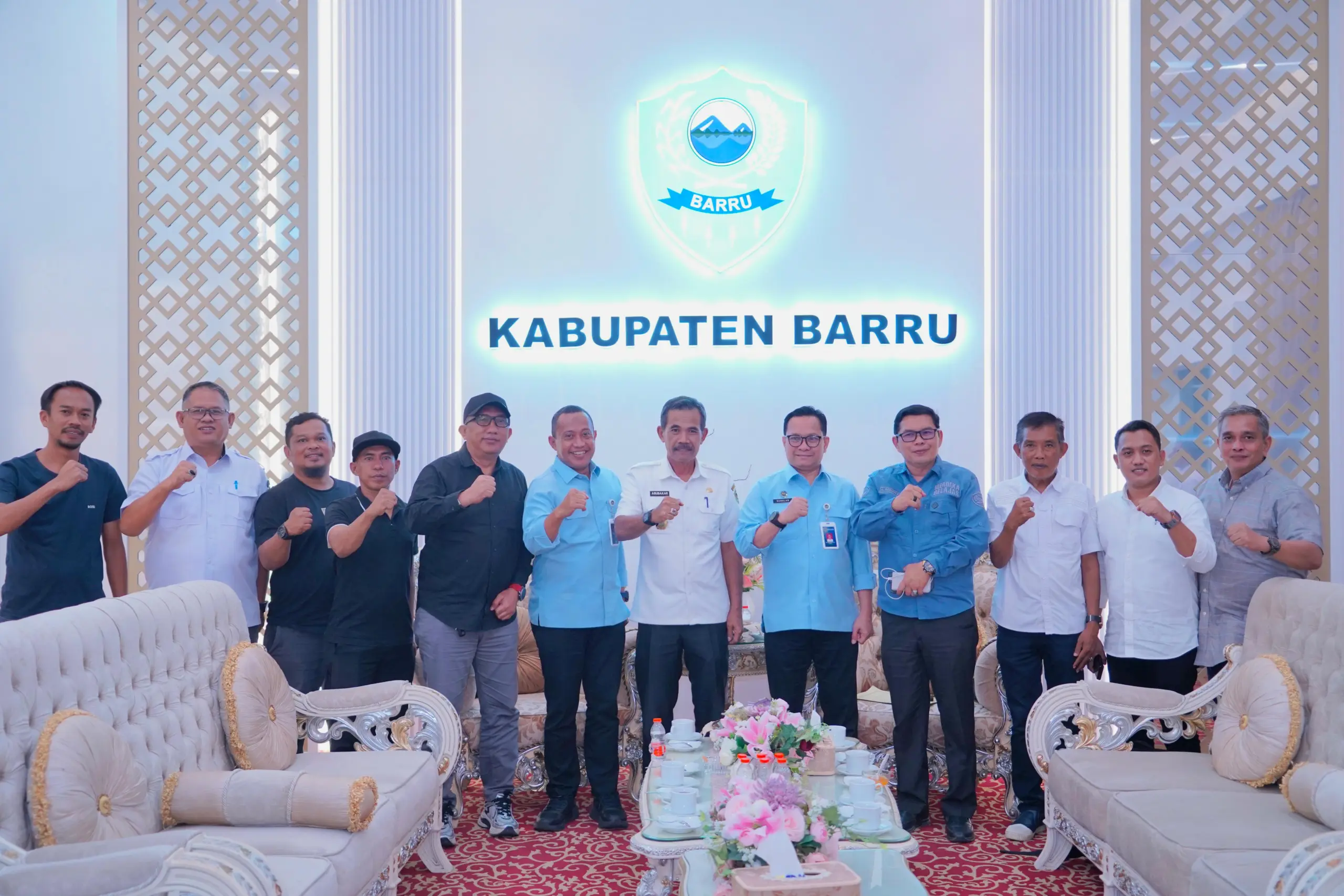 PJ Sekda Barru Terima Kunjungan Tim Badan Gizi Nasional