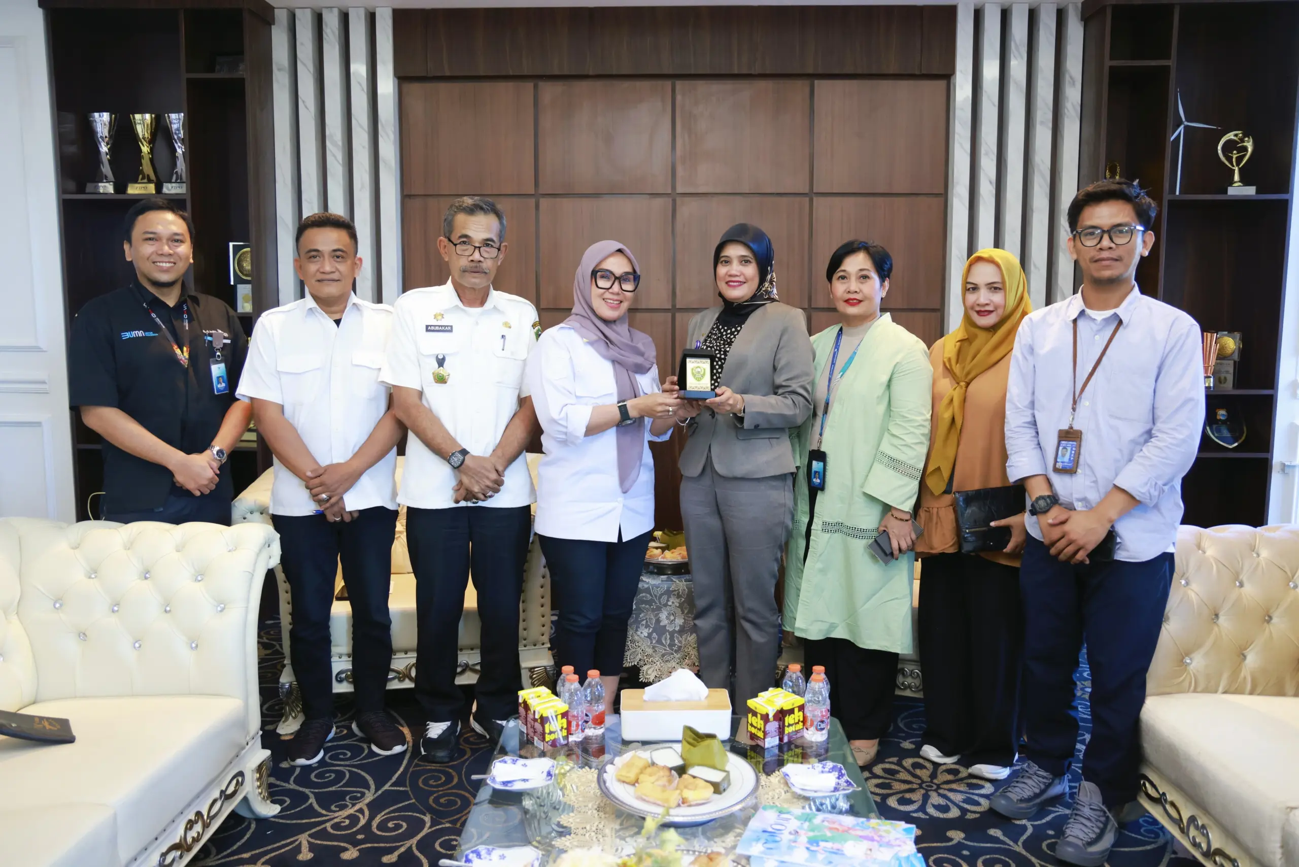 Bupati Barru Terima Audiensi Jajaran Manajemen Maskapai Garuda Indonesia