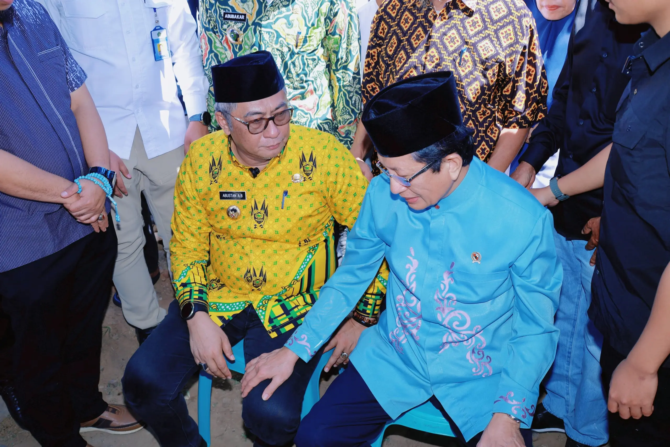 Wakil Bupati Barru Dampingi Menteri Agama RI Dalam Kunjungan Ziarah Di Barru