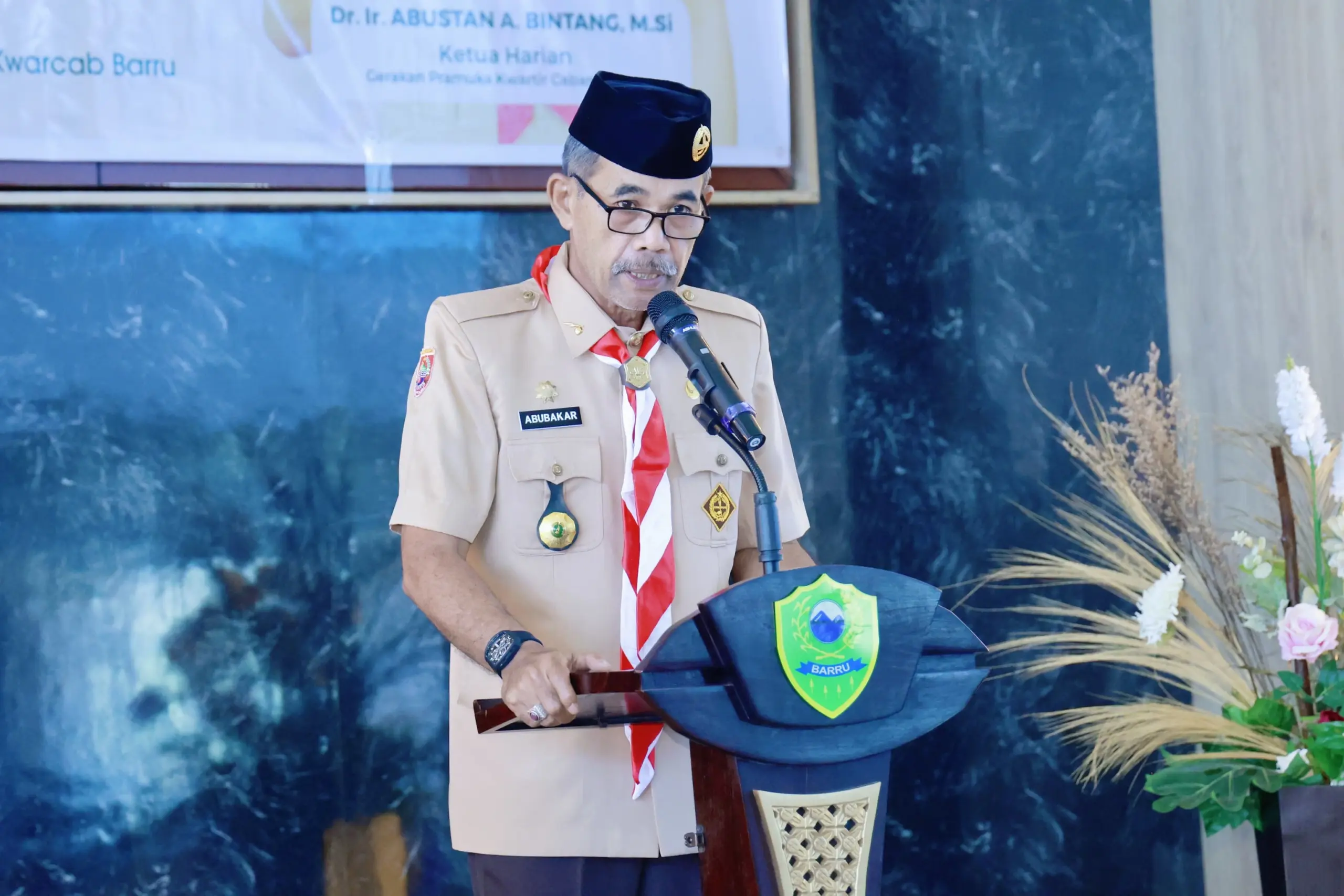 Pj Sekda Abu Bakar : Pramuka Harus Menjadi Wadah Pembentukan Pemimpin Yang Tanggung Jawab Dan Berkarakter