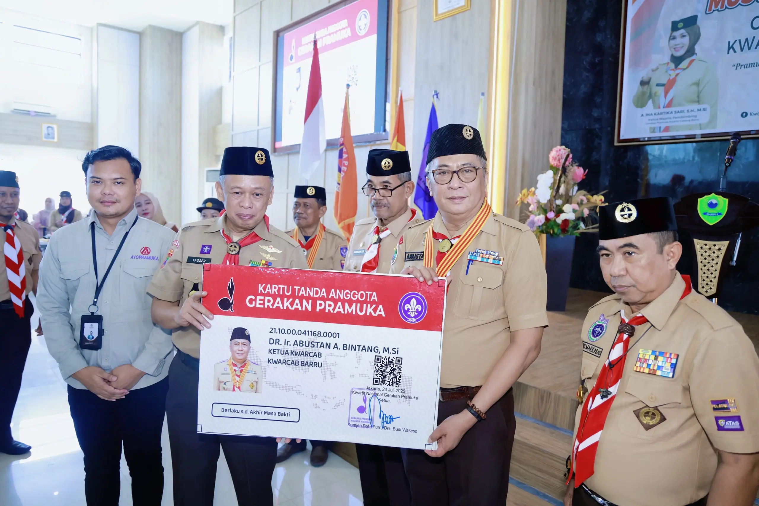 Barru Maju Berkeadilan: Pramuka Barru Siap Mewujudkannya dan Memulai Era Baru di Bawah Kepimpinan Abustan A. Bintang