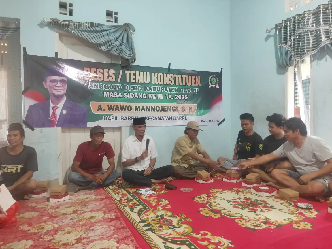 Anggota DPRD PPP Barru Gelar Reses di Desa Siawung, Duduk Bersama Masyarakat dan Mendengarkan Keluhan Warga Secara Langsung