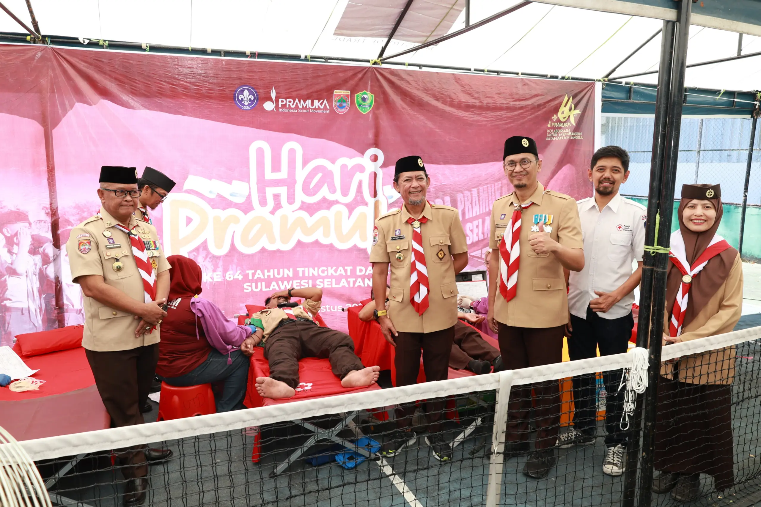 Kolaborasi PMI-Pramuka Barru: Selamatkan Nyawa Lewat Donor Darah di Hari Pramuka