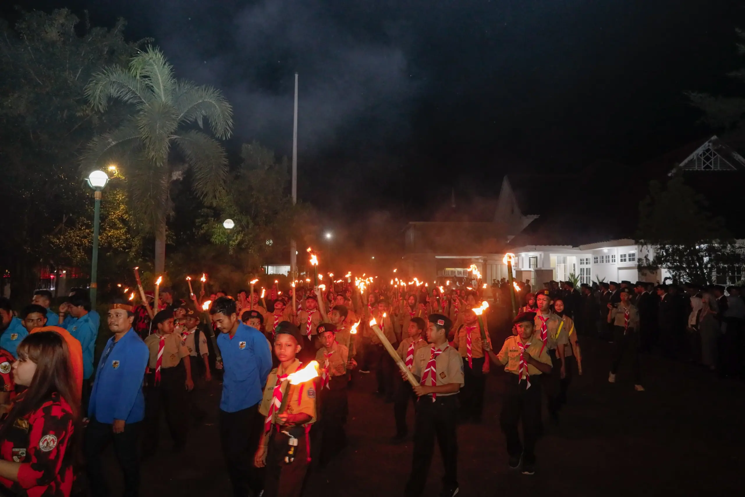 Tradisi Taptu di Barru: Obor Dinyalakan, Jejak Perjuangan Dikenang