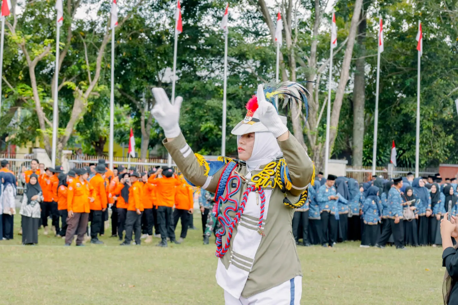 Korsik GPW Barru Buktikan Cinta Tanah Air Lewat Irama Musik Yang Menggetarkan Hati