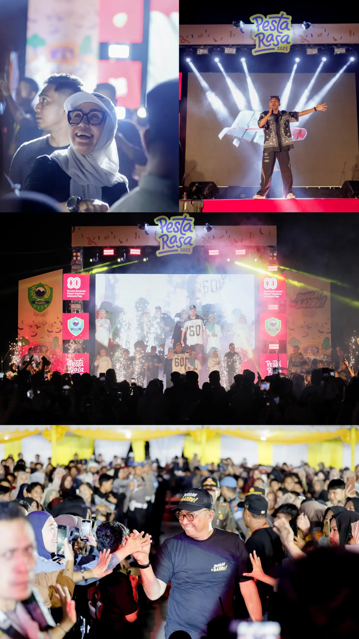 Pesta Rasa 2025 Resmi Ditutup, Sukses Menggerakkan Ekonomi dan Hibur Warga Barru