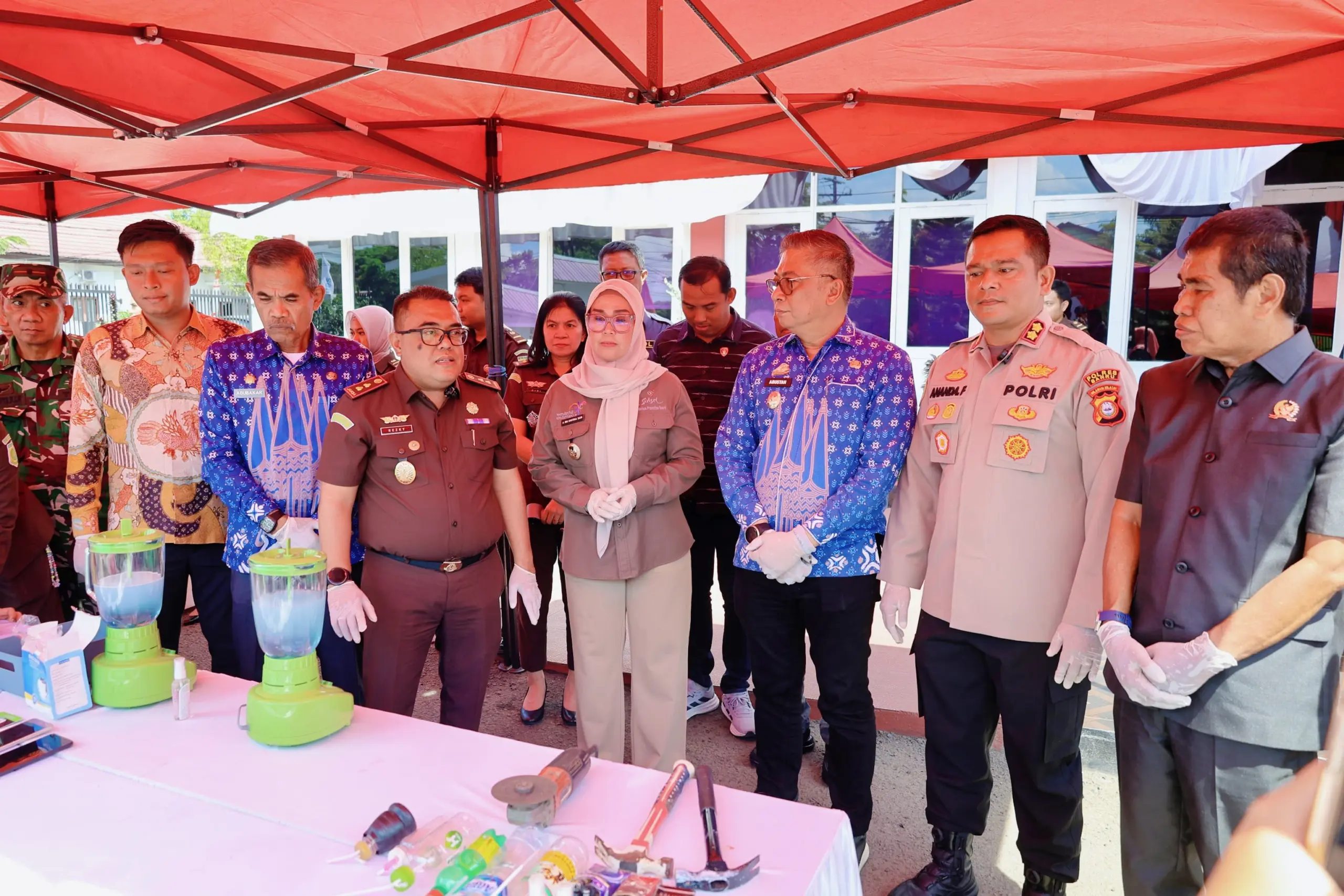 Forkopimda Barru Bersihkan 30 Kg Narkoba, Bupati: Selamatkan Generasi Muda