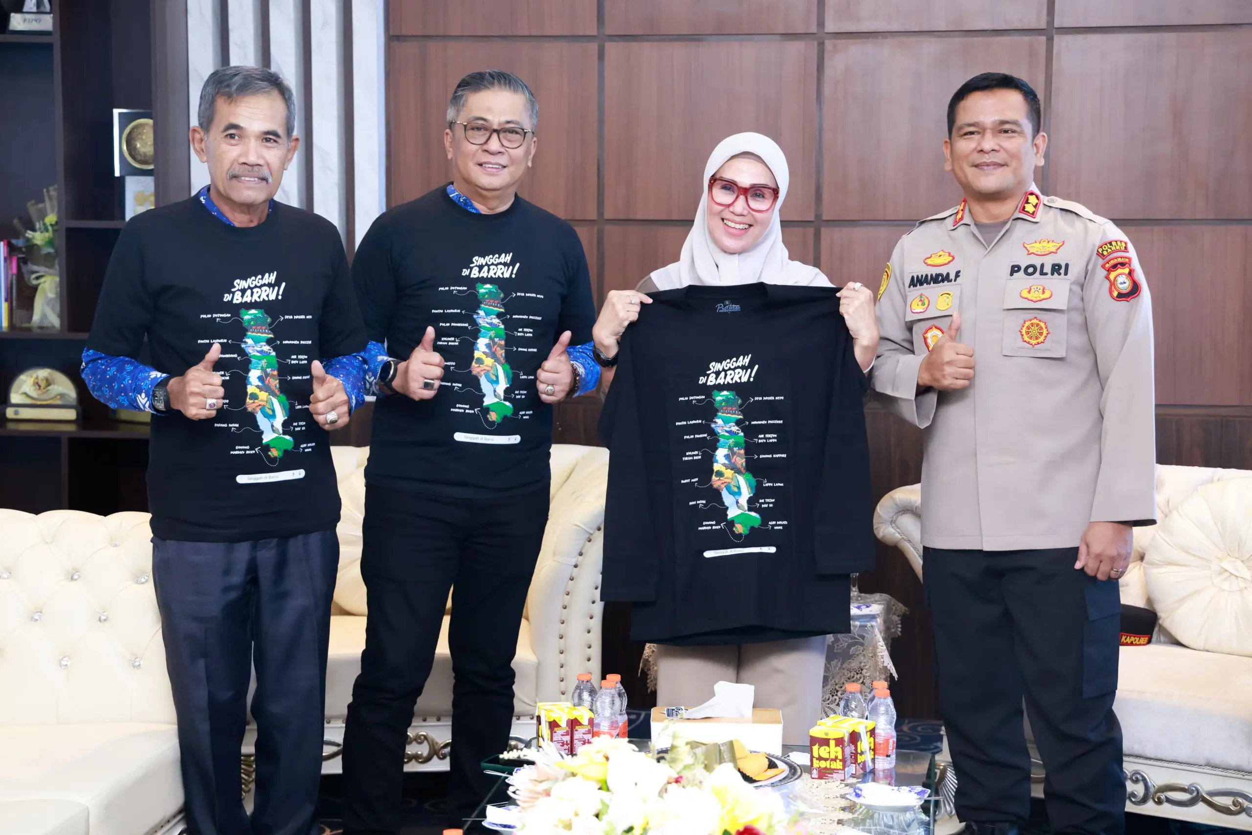 Barru Miliki Potensi Besar, Bupati dan Kapolres Berkolaborasi