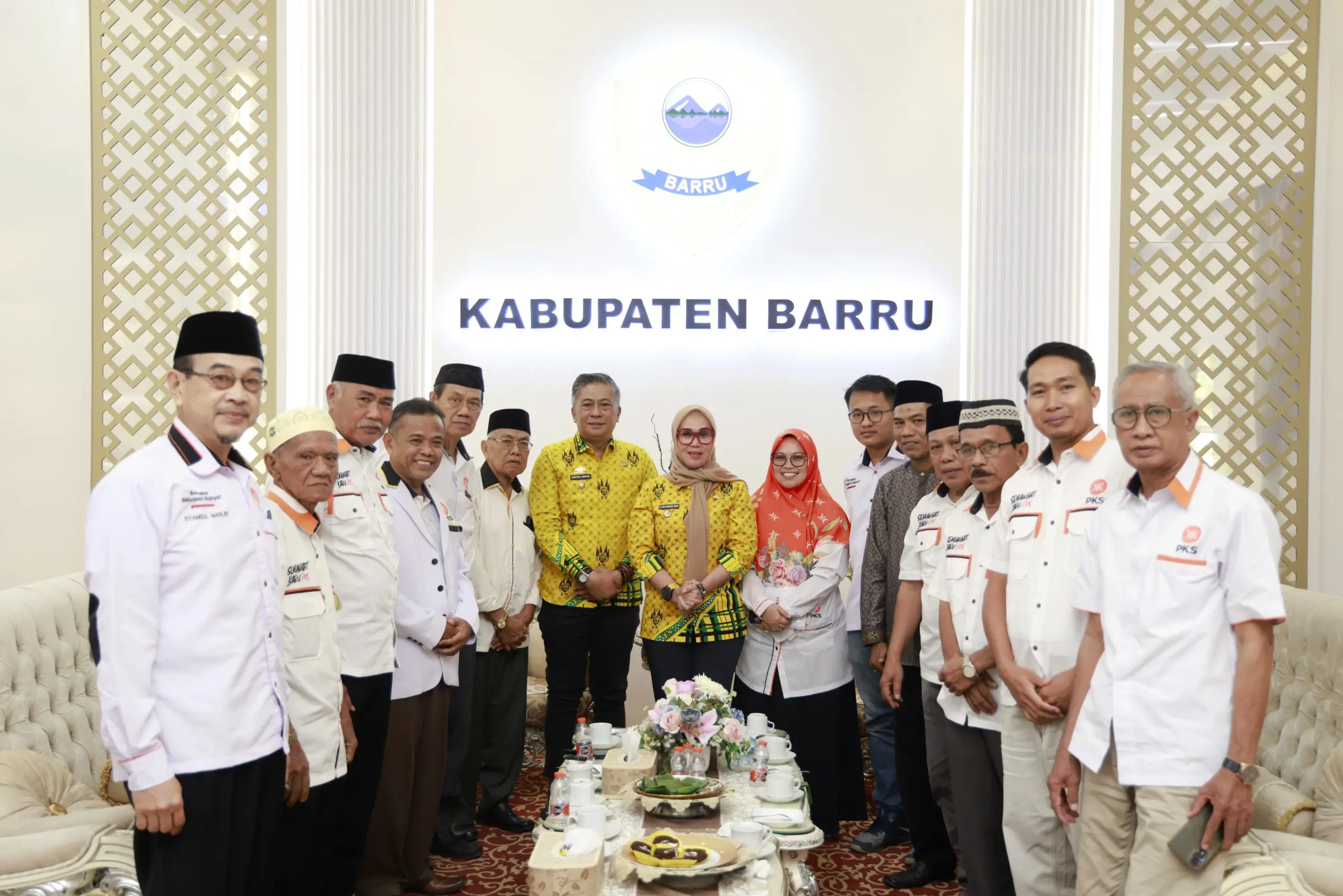 Bupati Barru Terima Audiensi Pengurus Baru PKS, Sinergi Untuk Pembangunan