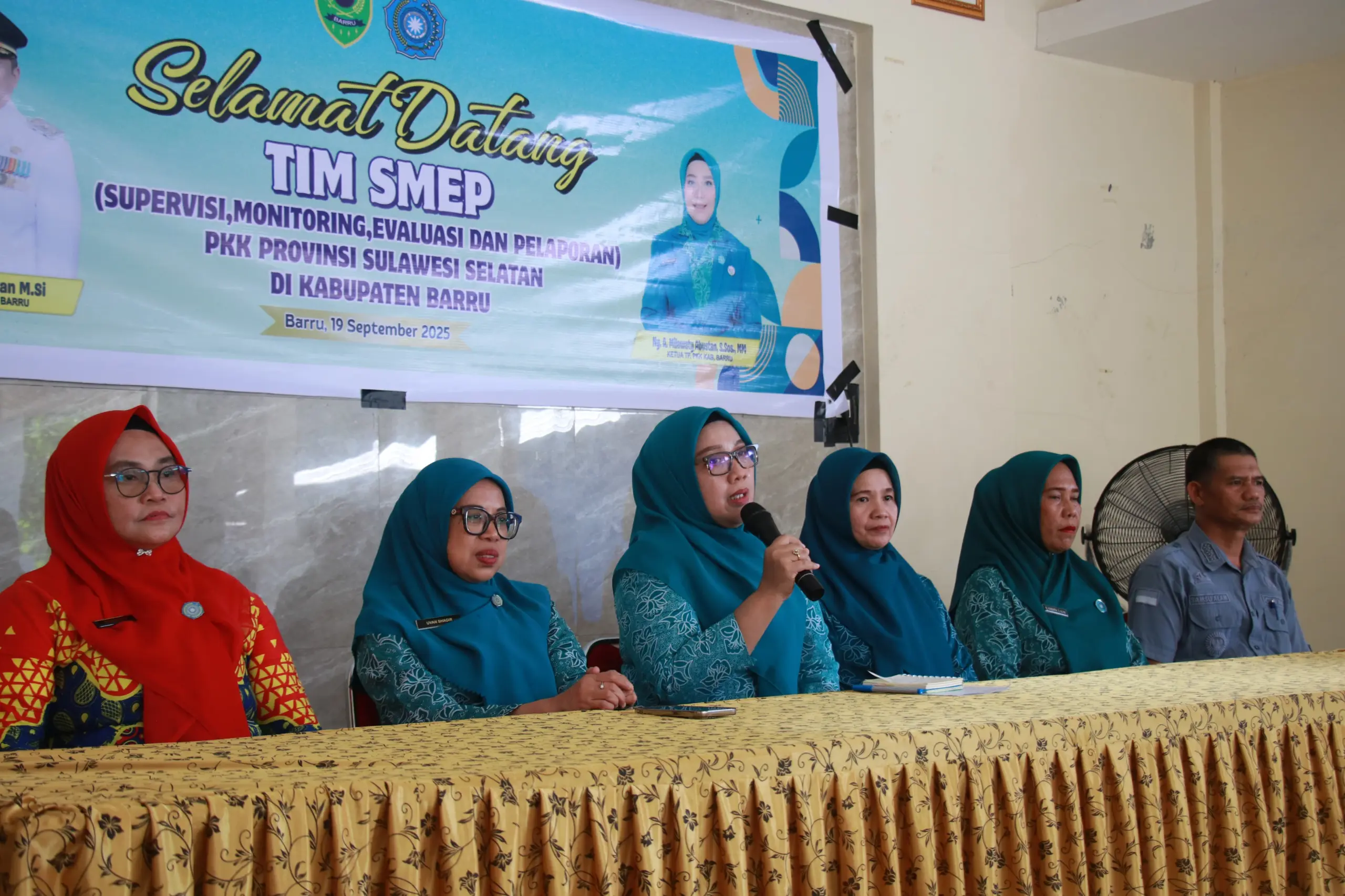 Ketua TP PKK Barru Sambut Hangat Tim SMEP Untuk Tingkatkan Kualitas Program PKK