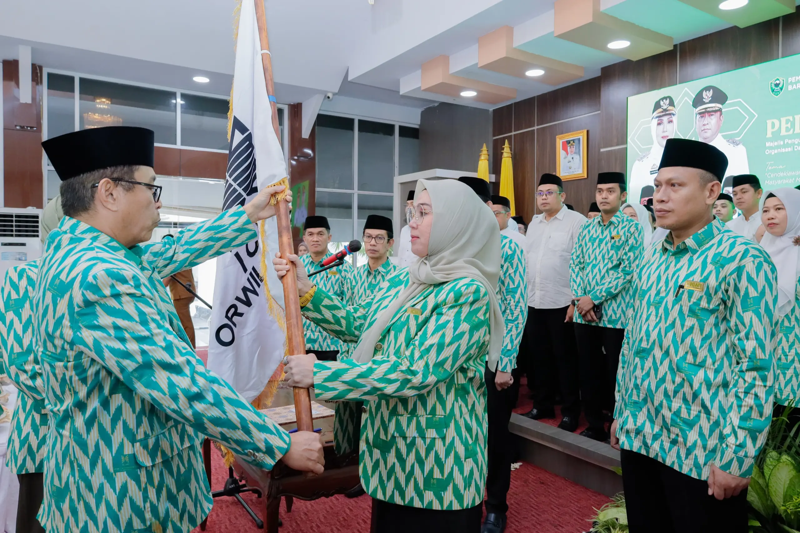 Bupati Barru Dilantik Sebagai Ketua ICMI Orda Barru 2025-2030