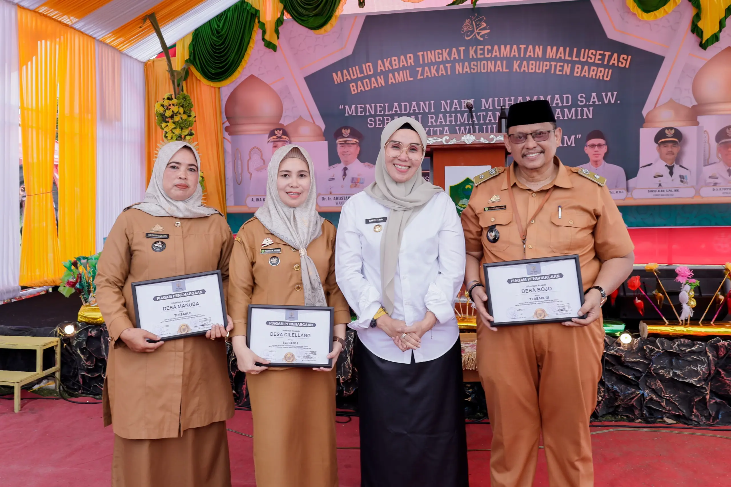 Bupati Barru Hadiri Maulid Akbar di Kecamatan Mallusetasi, Ajak Masyarakat Jaga Kebersamaan