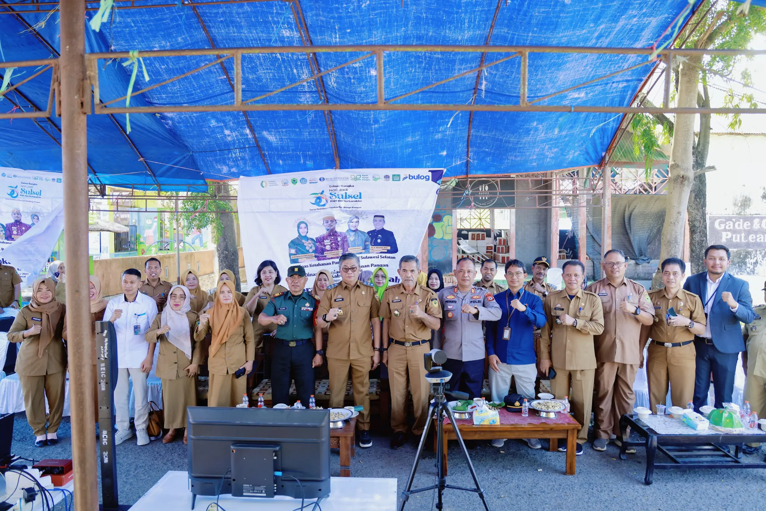 Barru Ikuti Gerakan Pangan Murah Dalam Rangka HUT Ke-365 Provinsi Sulawesi Selatan