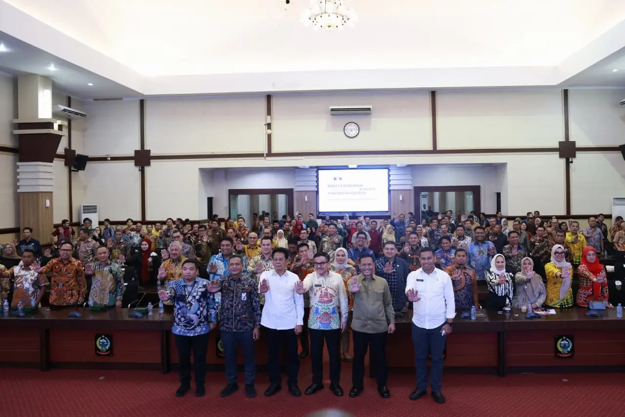 Bupati Barru Hadiri Rakor Pemberantasan Korupsi, Dorong Penguatan Integritas Kepala Daerah