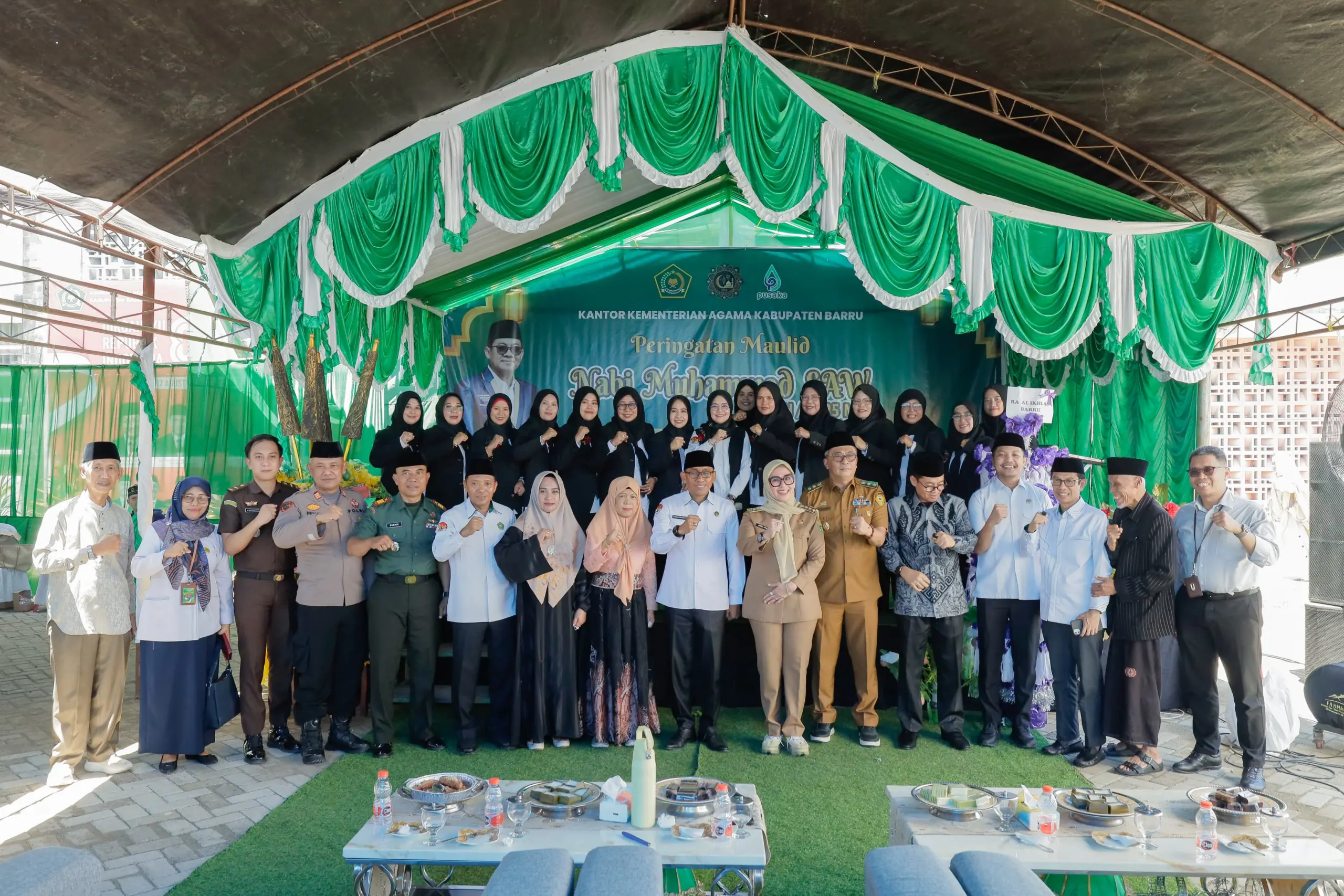 Bupati Barru Hadiri Peringatan Maulid Nabi Muhammad SAW, Tekankan Pentingnya Akhlak Mulia