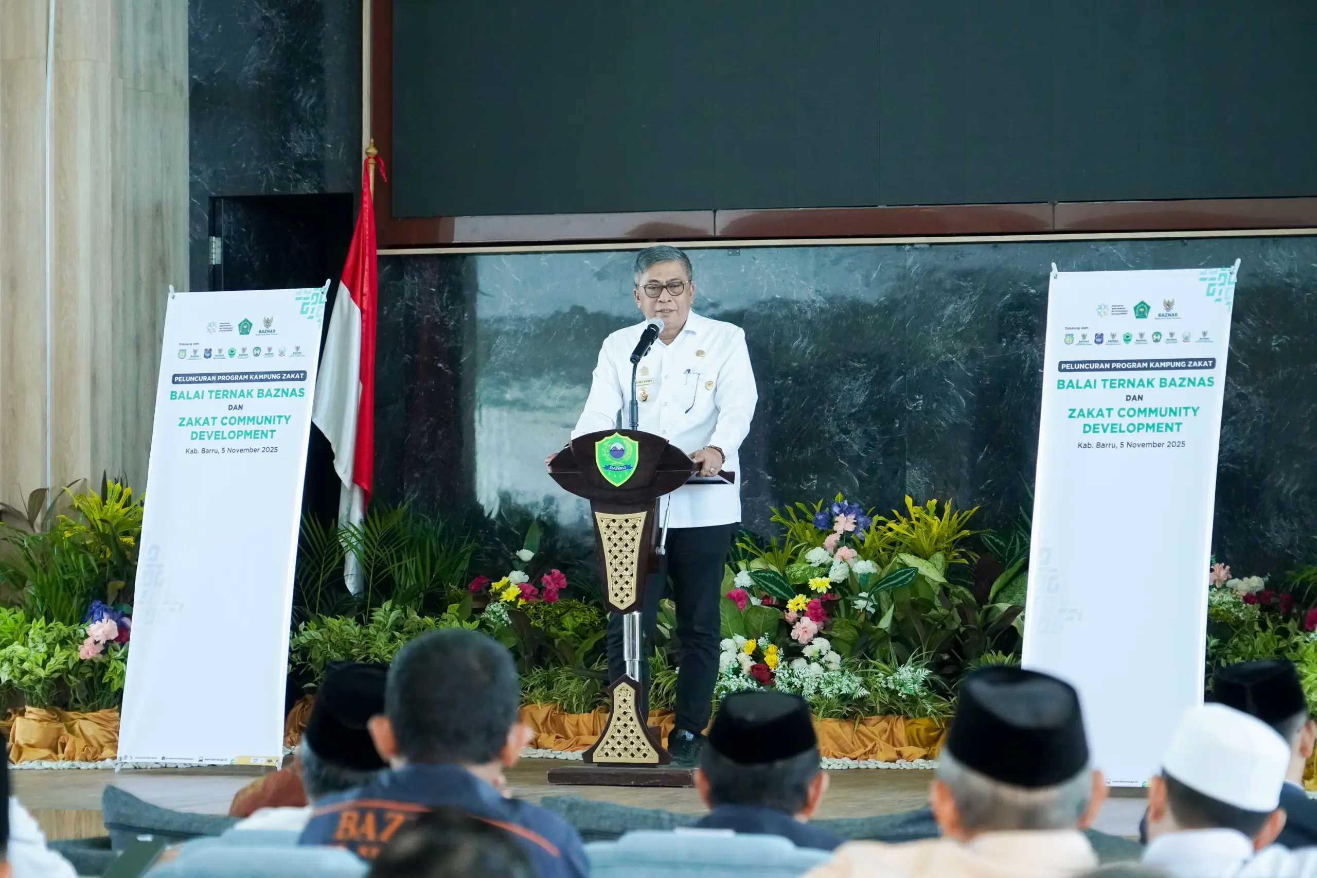 Barru Luncurkan Balai Ternak dan Kampung Zakat, Wujud Sinergi BAZNAS dan Pemkab Barru