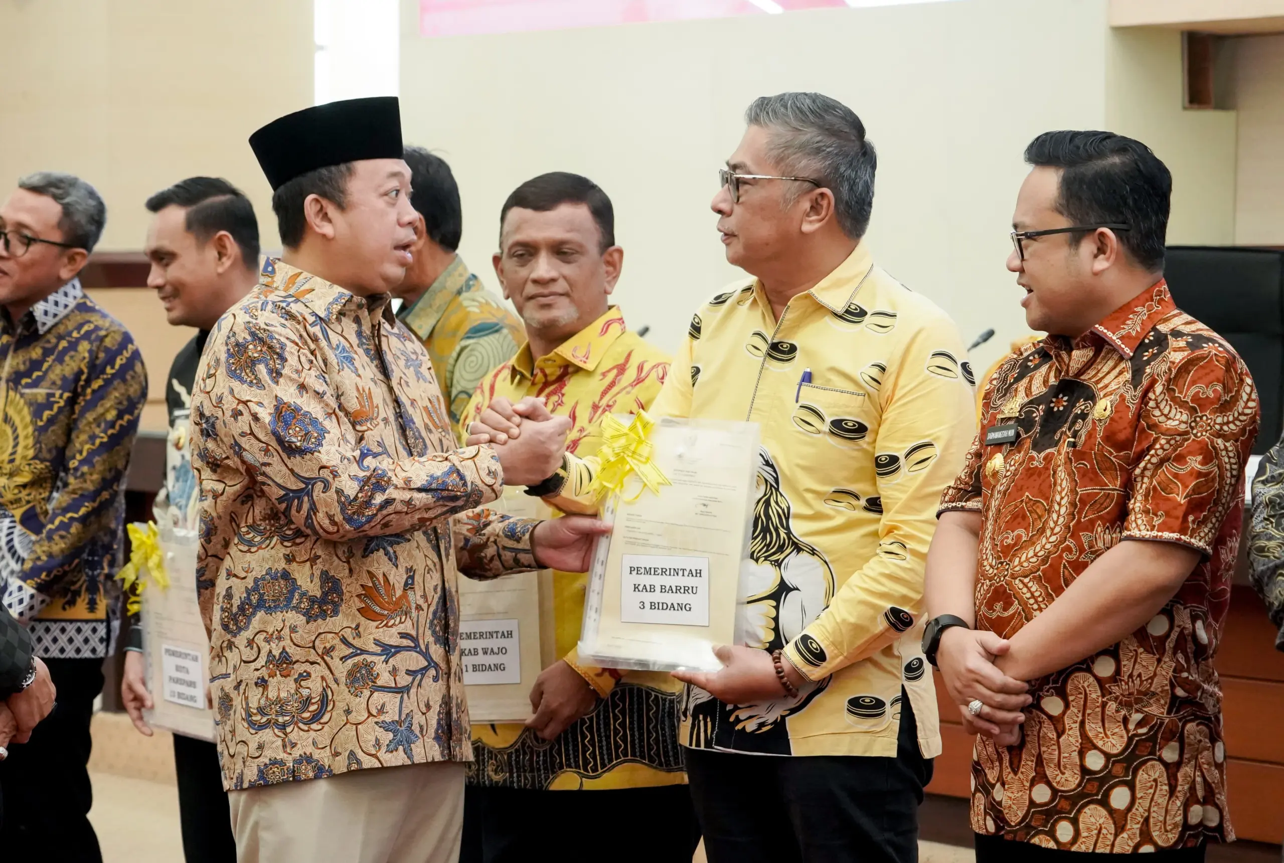 Wabup Barru Hadiri Rakorda Pertanahan Sulsel, Dorong Revisi Izin PTSL