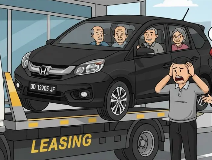 Anggota Polres Barru Jadi Korban Penipuan, Mobil Ditarik Leasing Karena Kredit Macet