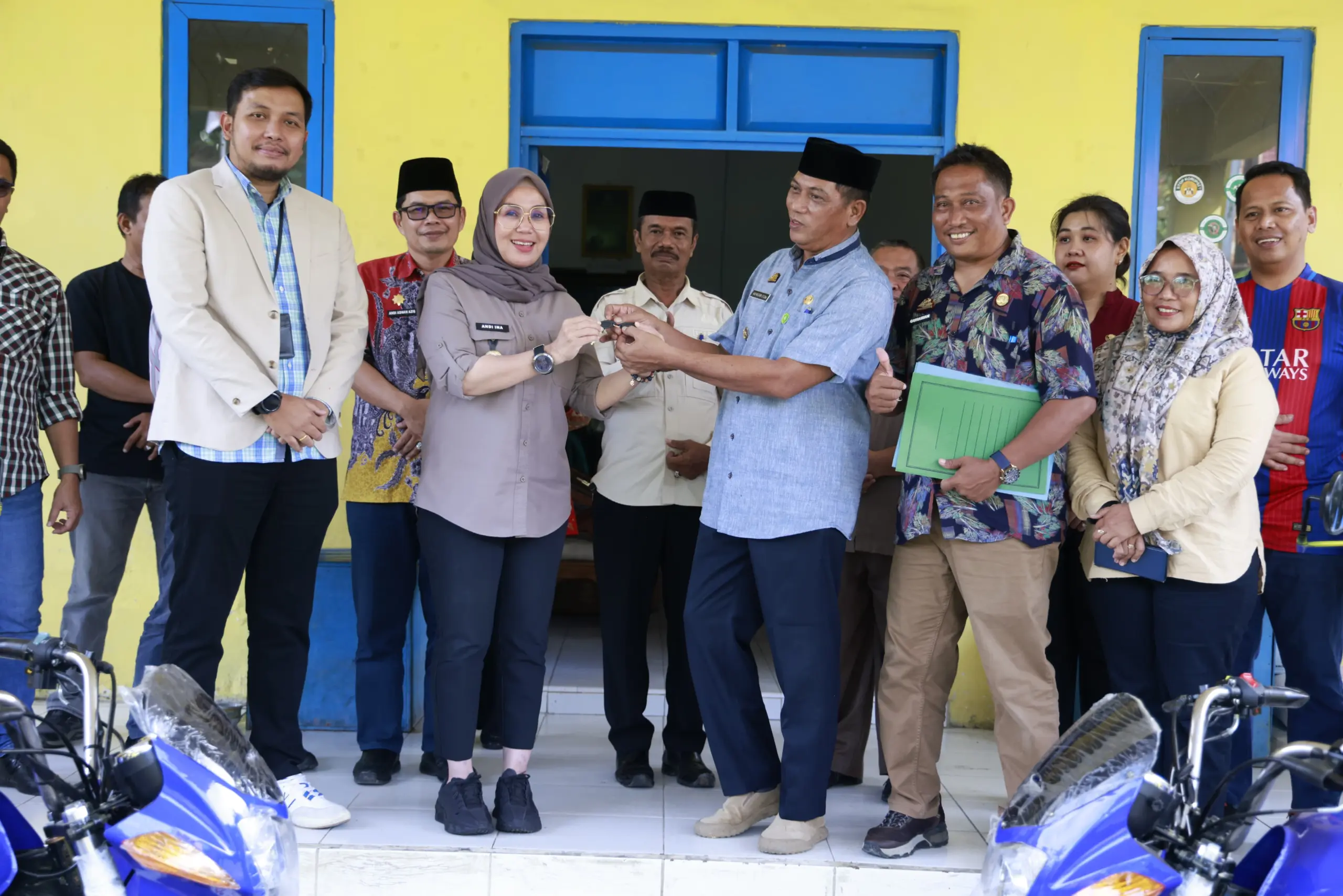 Kolaborasi Bupati-Camat: Motor Pengangkut Sampah BRI Perkuat Kebersihan Kecamatan