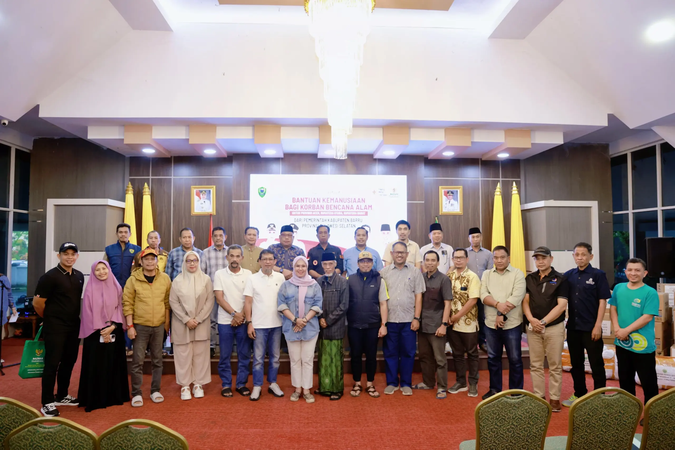 Bupati Barru Andi Ina: “Doa untuk Sumatera Pulih” – Tim Kemanusiaan Berangkat Bawa Uang Tunai, Obat-obatan, dan Pakaian ke Daerah Bencana