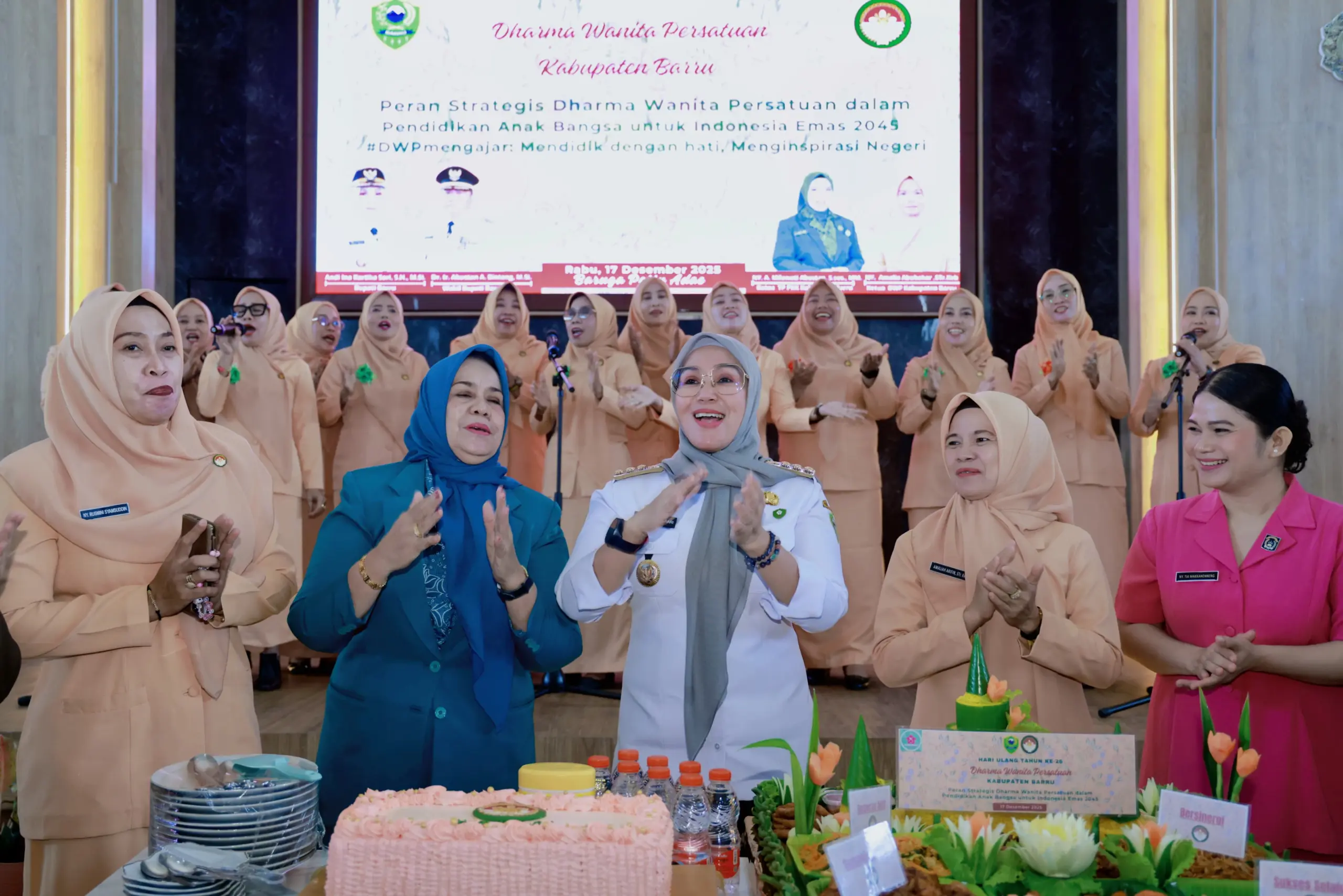 Bupati Andi Ina Ucapkan Selamat HUT DWP Barru: Solid Dukung Pembangunan Daerah!