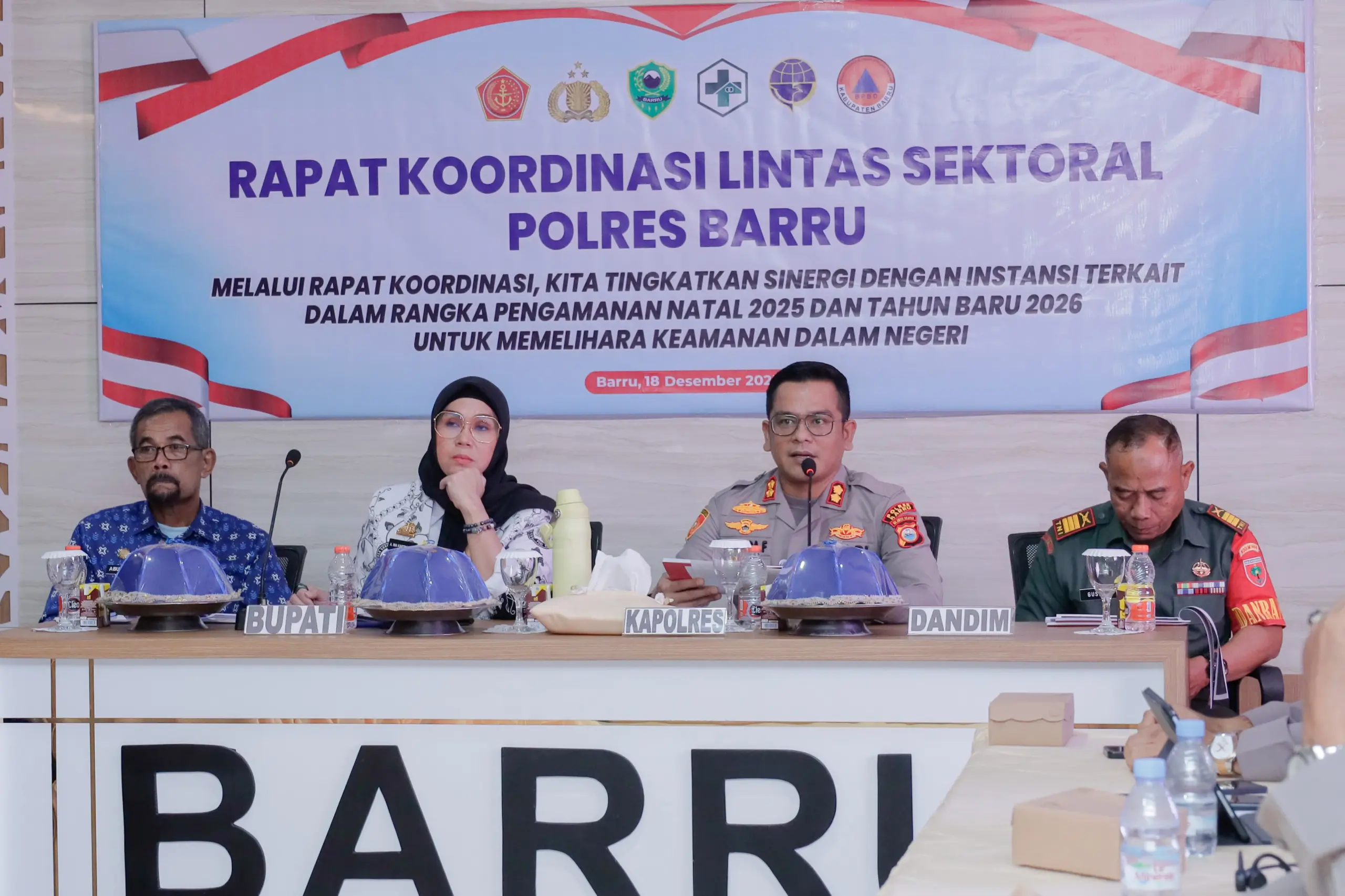 Indahnya Toleransi di Barru: Forkopimda Pastikan Nataru Aman untuk Semua Umat