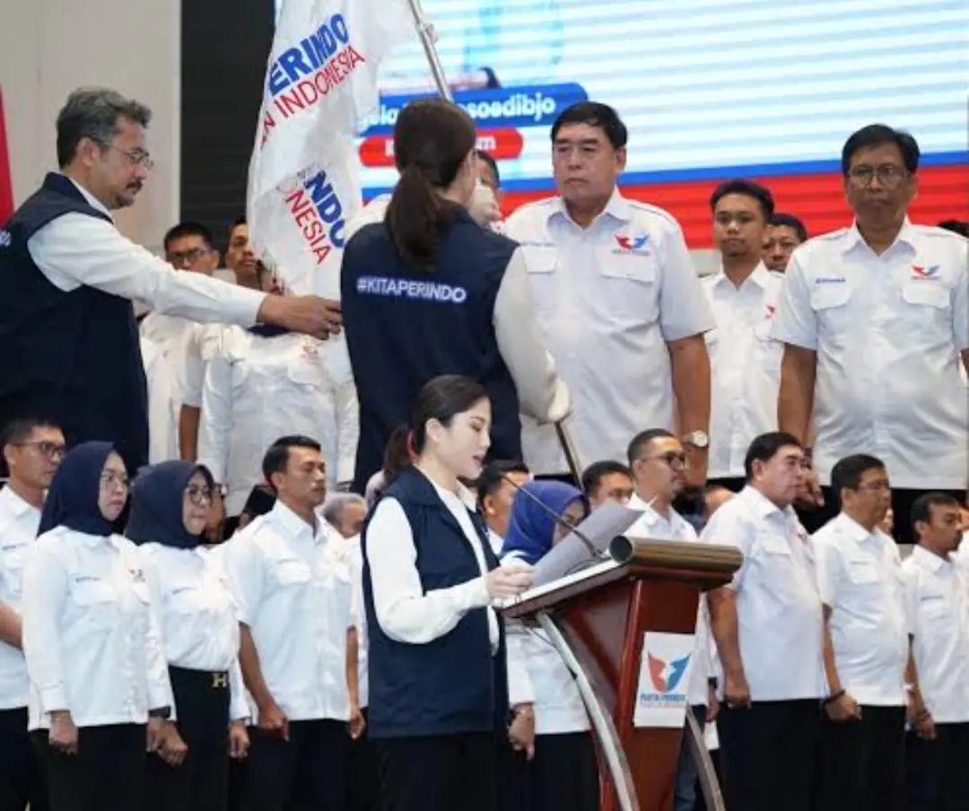 Abdul Hayat Gani Resmi Pimpin Perindo Sulsel, Angela Tanoesoedibjo Tekankan Untuk Fokus Wujudkan Kesejahteraan Rakyat